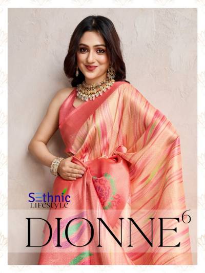 SETHNIC DIONNE VOL-06 22028 TO 22031 WEAVING SILK SAREE WHOLESALER IN INDIA